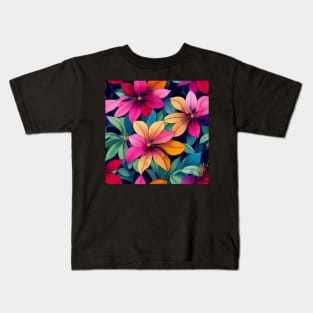 Beautiful Floral pattern, model 6 Kids T-Shirt